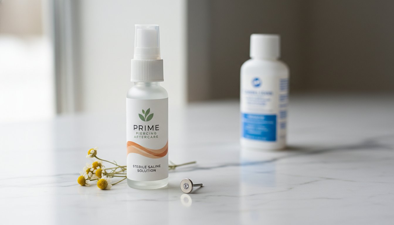 Can I Use Contact Lens Solution to Clean My Piercing? Why It’s a Healing Risk