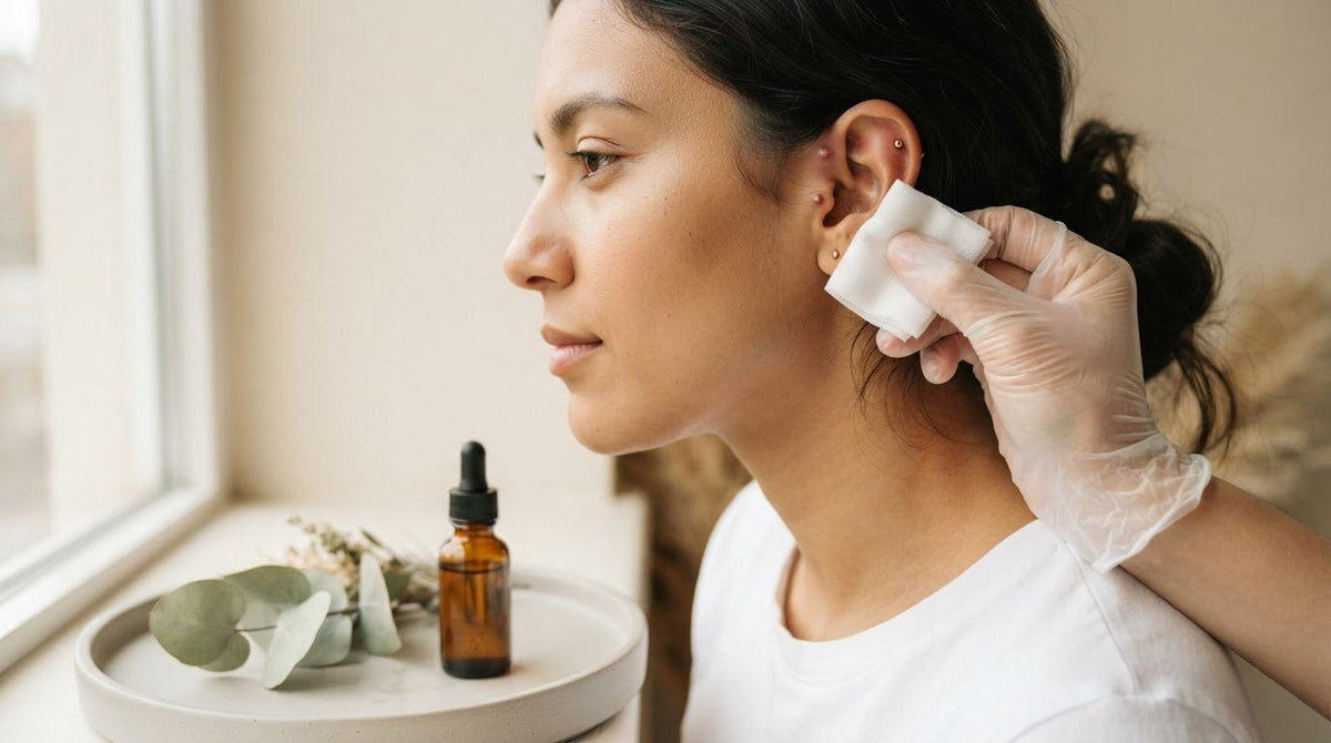 How to Break Down Scar Tissue Around a Piercing Safely