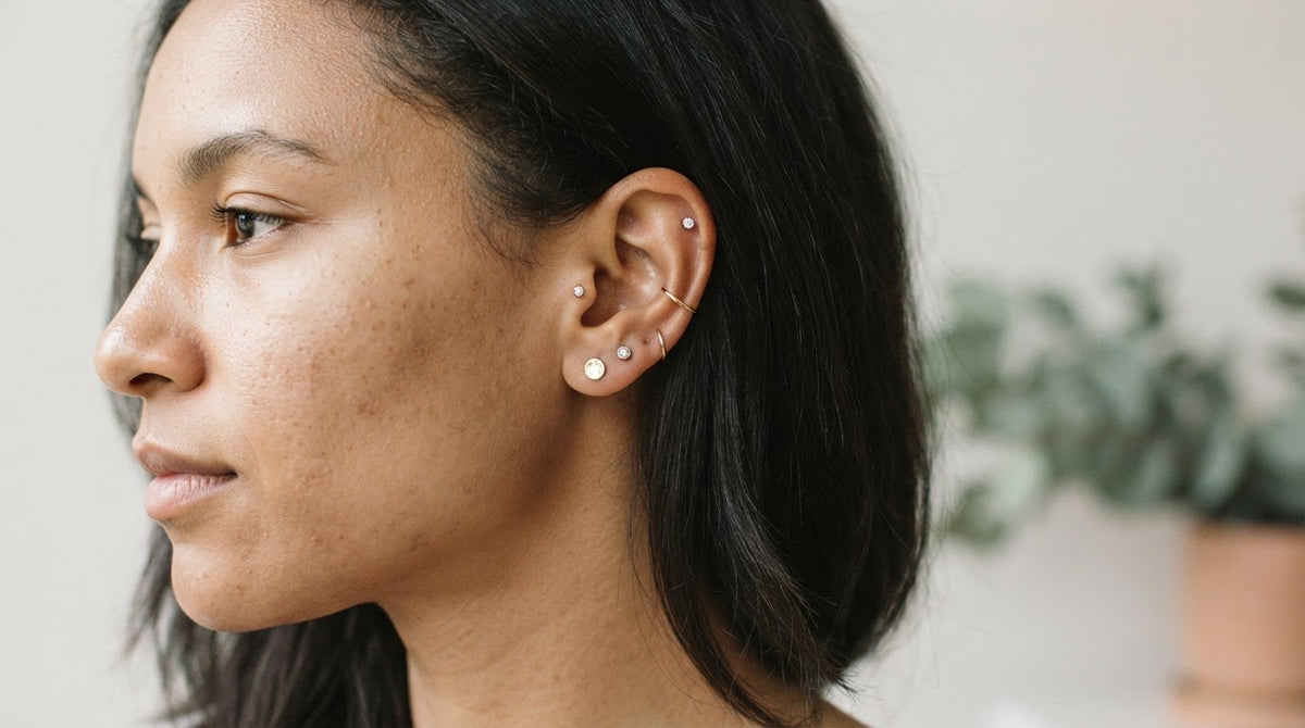 How to Create a Delicate Ear Curation for Small Ears