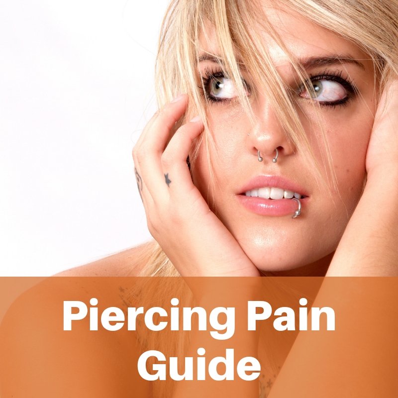 Piercing Pain Charts | Which body piercings hurt the most?