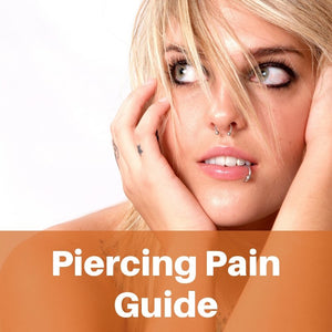 Piercing Pain Charts | Which body piercings hurt the most?