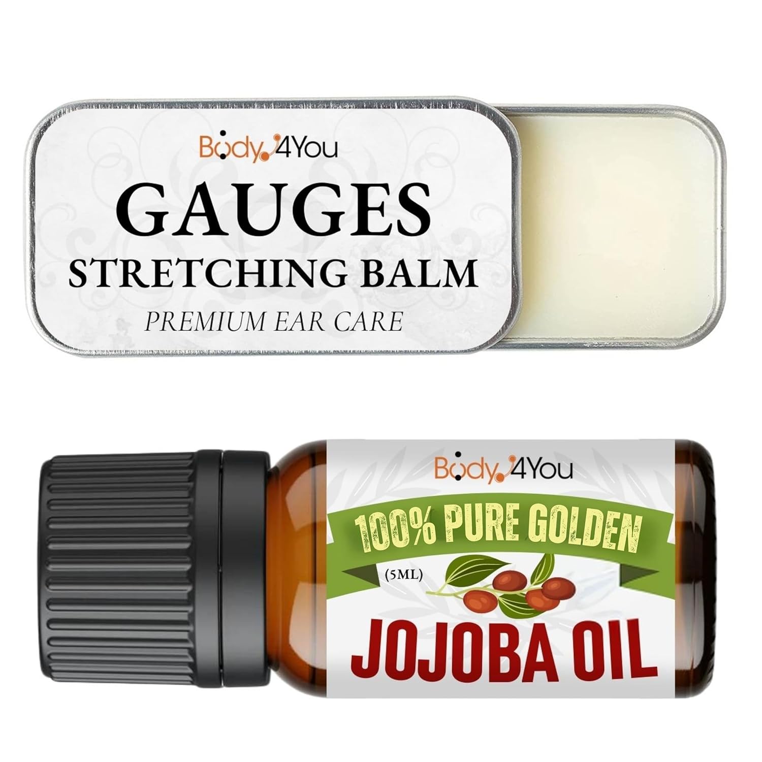 Piercing Aftercare Kit, Balm + Jojoba Oil