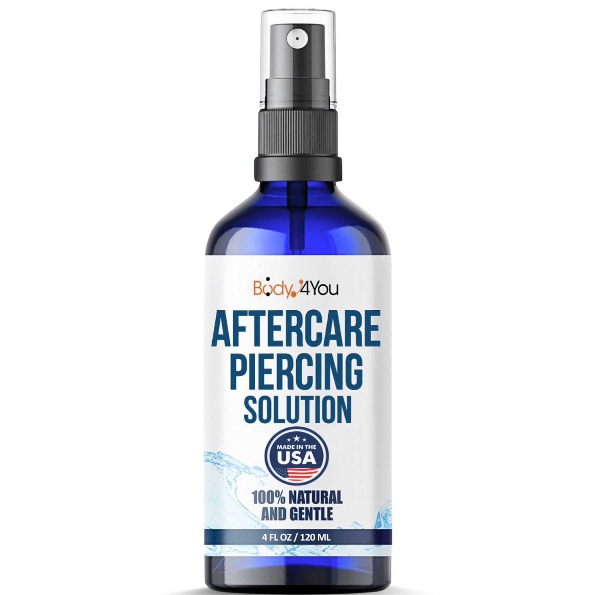 Piercing Aftercare Saline Spray - 4 Fl Oz