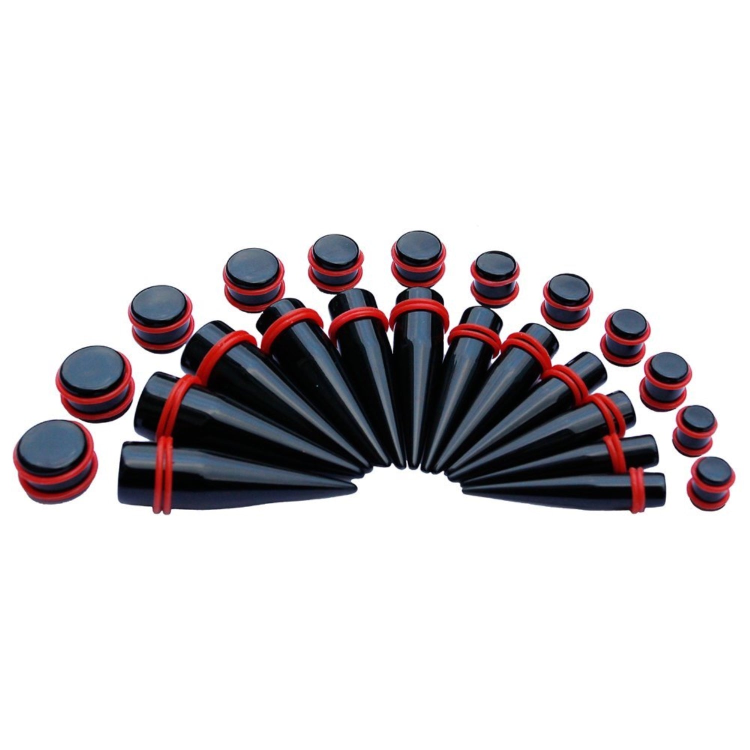 24PC Ear Stretching Kit (00G-20 mm)