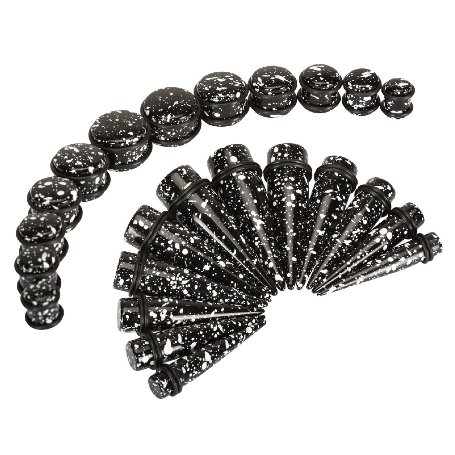 24PC Ear Stretching Kit (00G-20 mm)