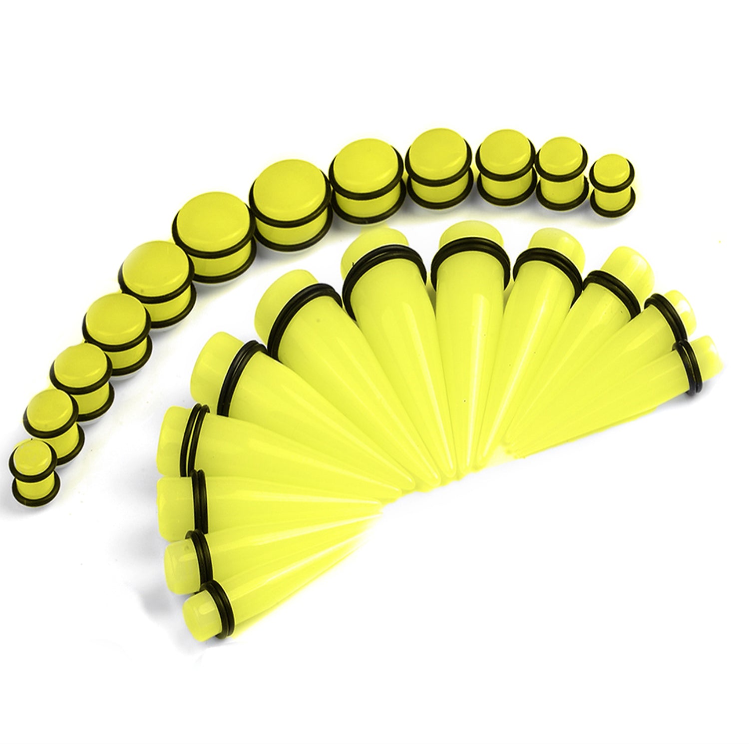 24PC Ear Stretching Kit (00G-20 mm)