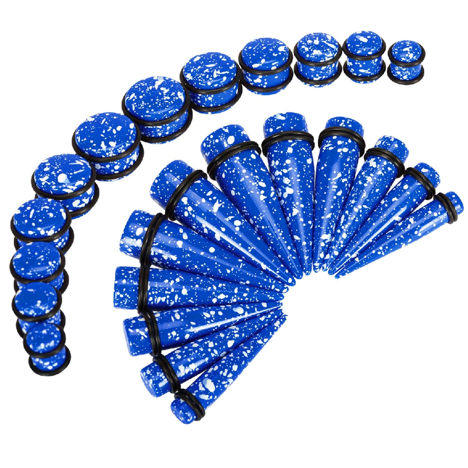 24PC Ear Stretching Kit (00G-20 mm)