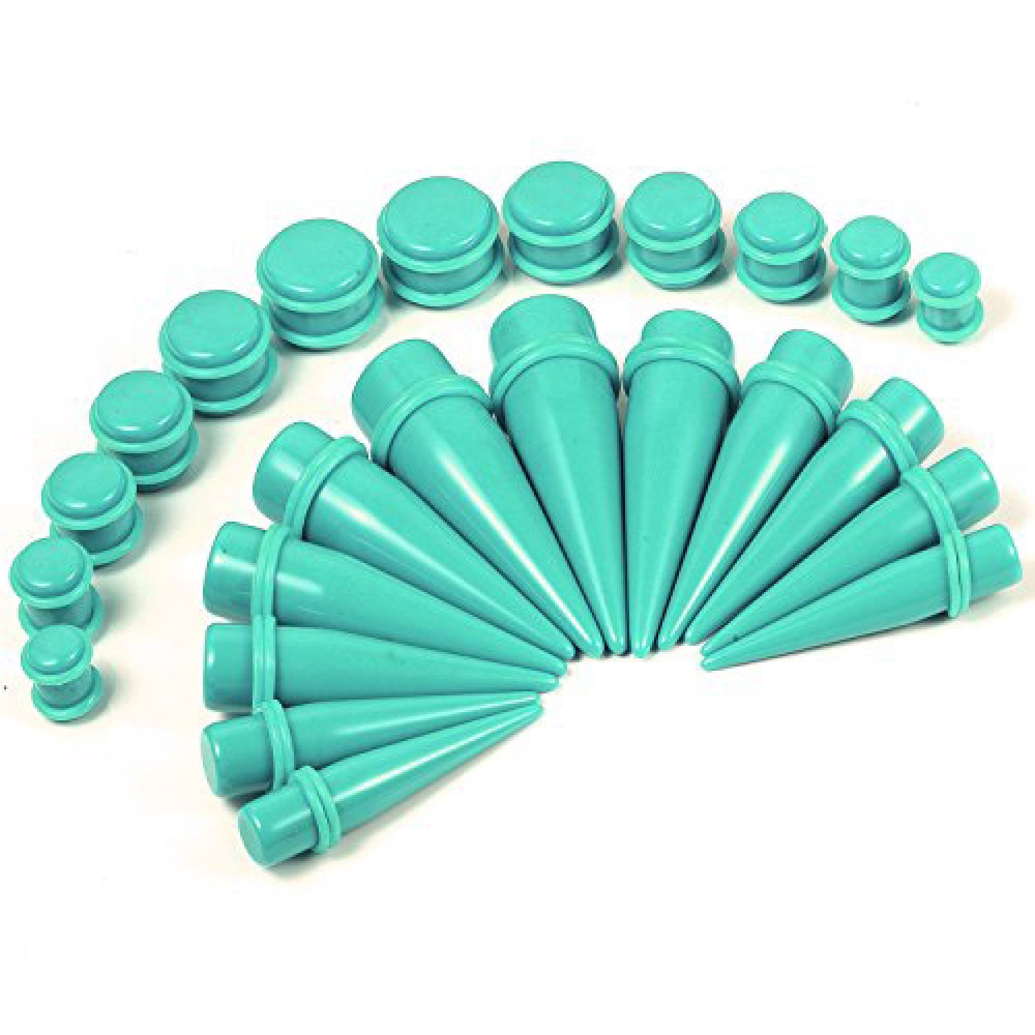 24PC Ear Stretching Kit (00G-20 mm)