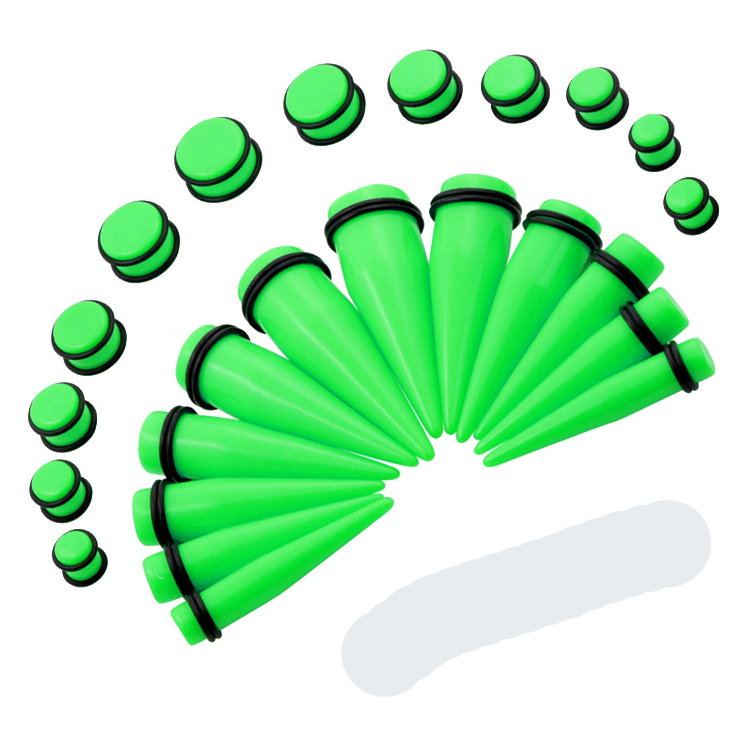 24PC Ear Stretching Kit (00G-20 mm)