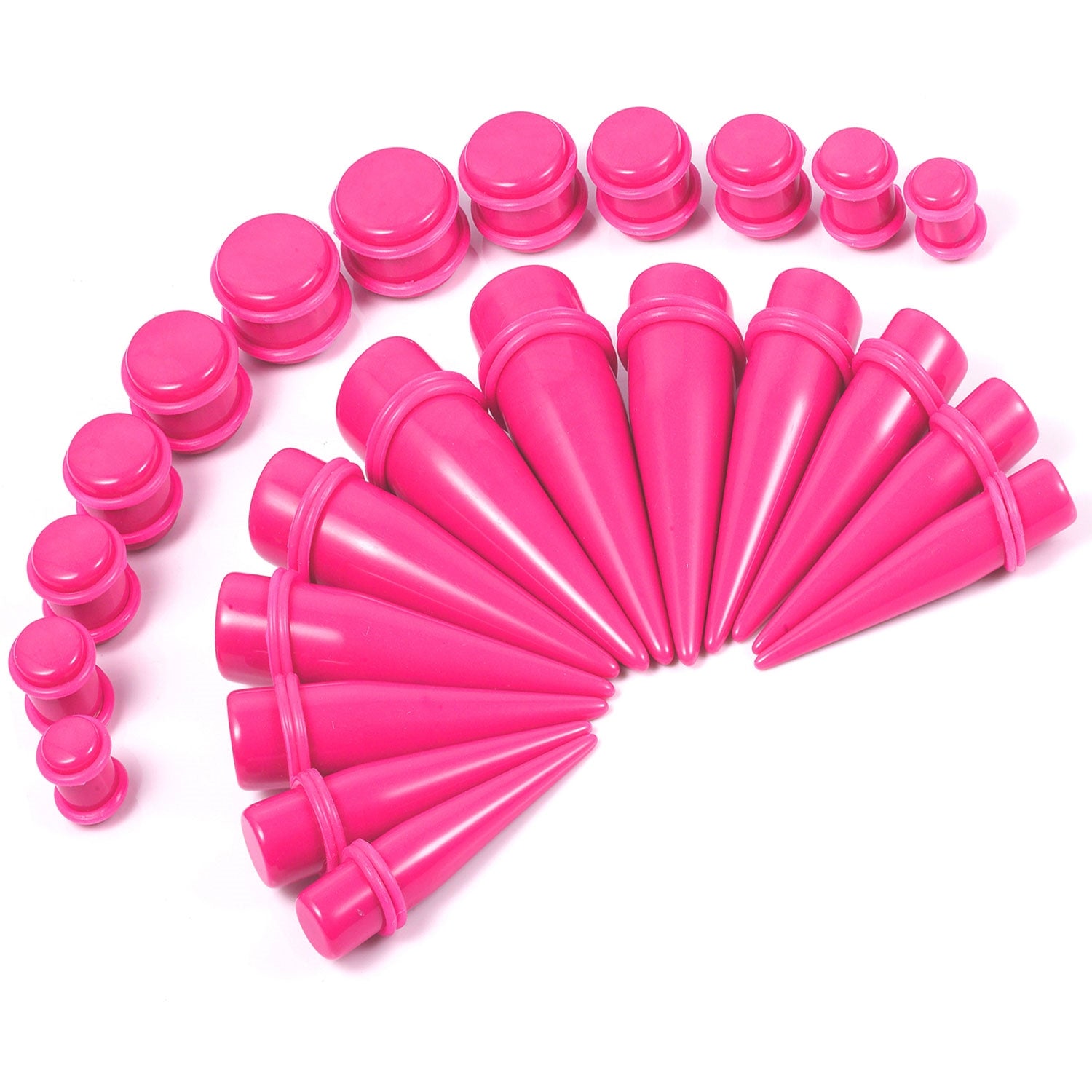24PC Ear Stretching Kit (00G-20 mm)