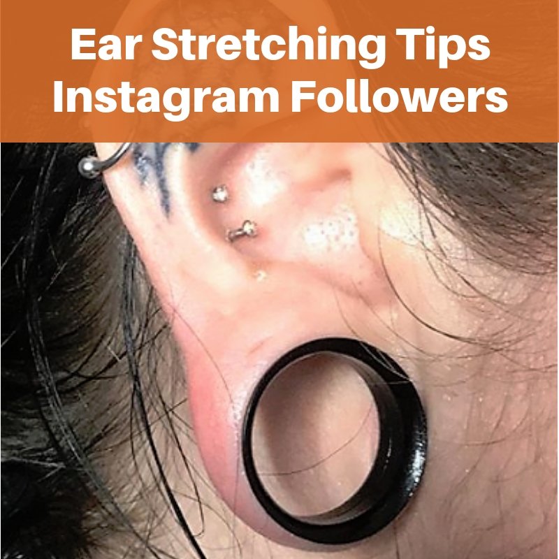 BodyJ4You Ear Lobe Stretching Experiences From Our Instagram Followers!