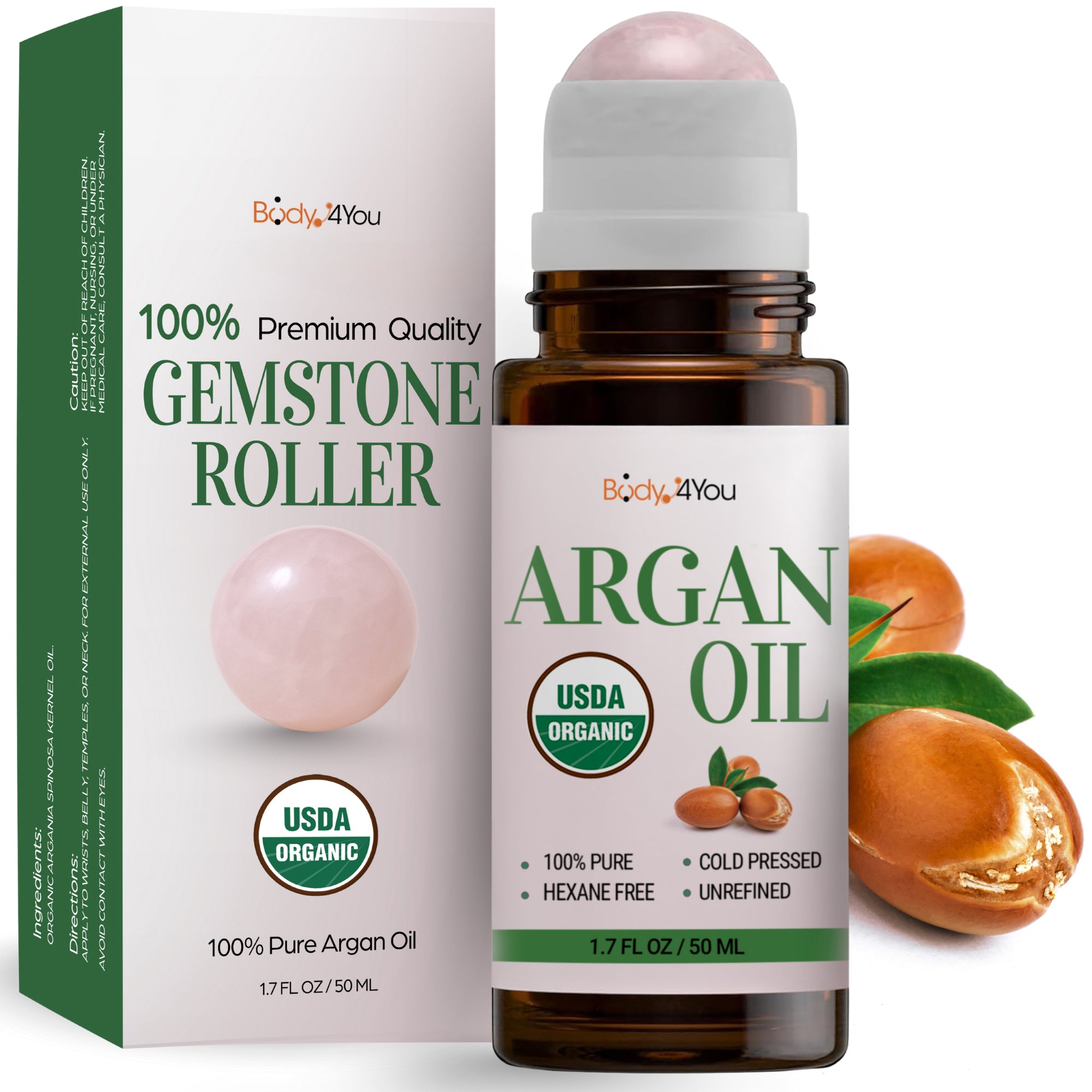Organic Oil Roll On - 100% Pure Natural USDA
