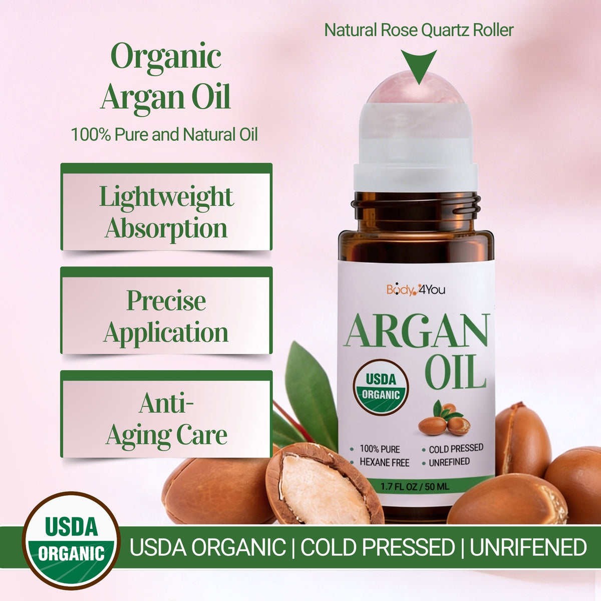 BodyJ4You Organic Argan Oil Roll-On product image 1