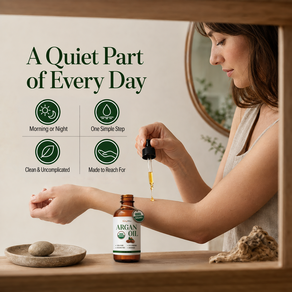 BodyJ4You Organic Argan Oil 1 Fl Oz product image 5