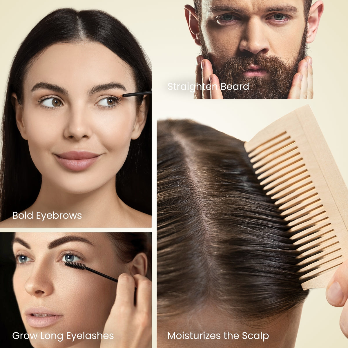 BodyJ4You Organic Castor Oil - Cold Pressed Hexane Free Hair, Scalp, Brow & Skin Oil detail 6
