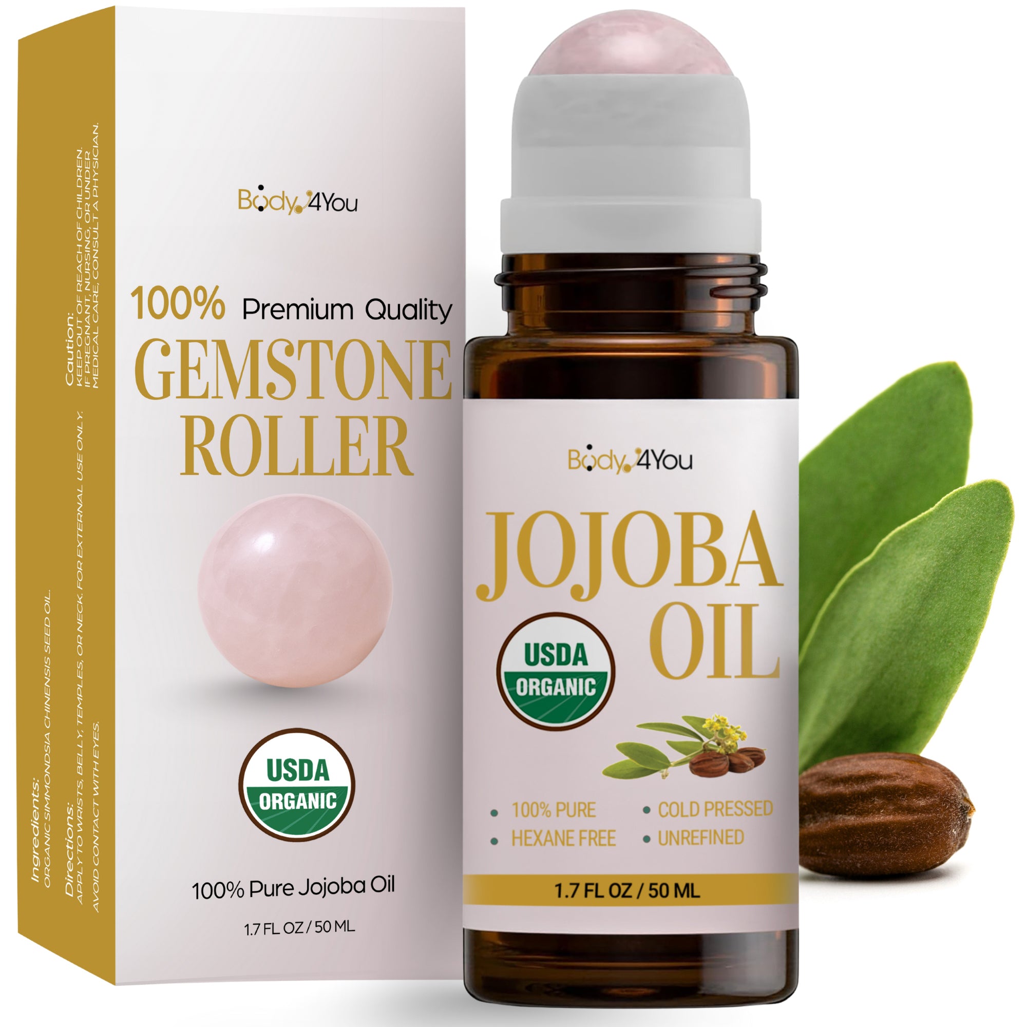 Organic Oil Roll On - 100% Pure Natural USDA