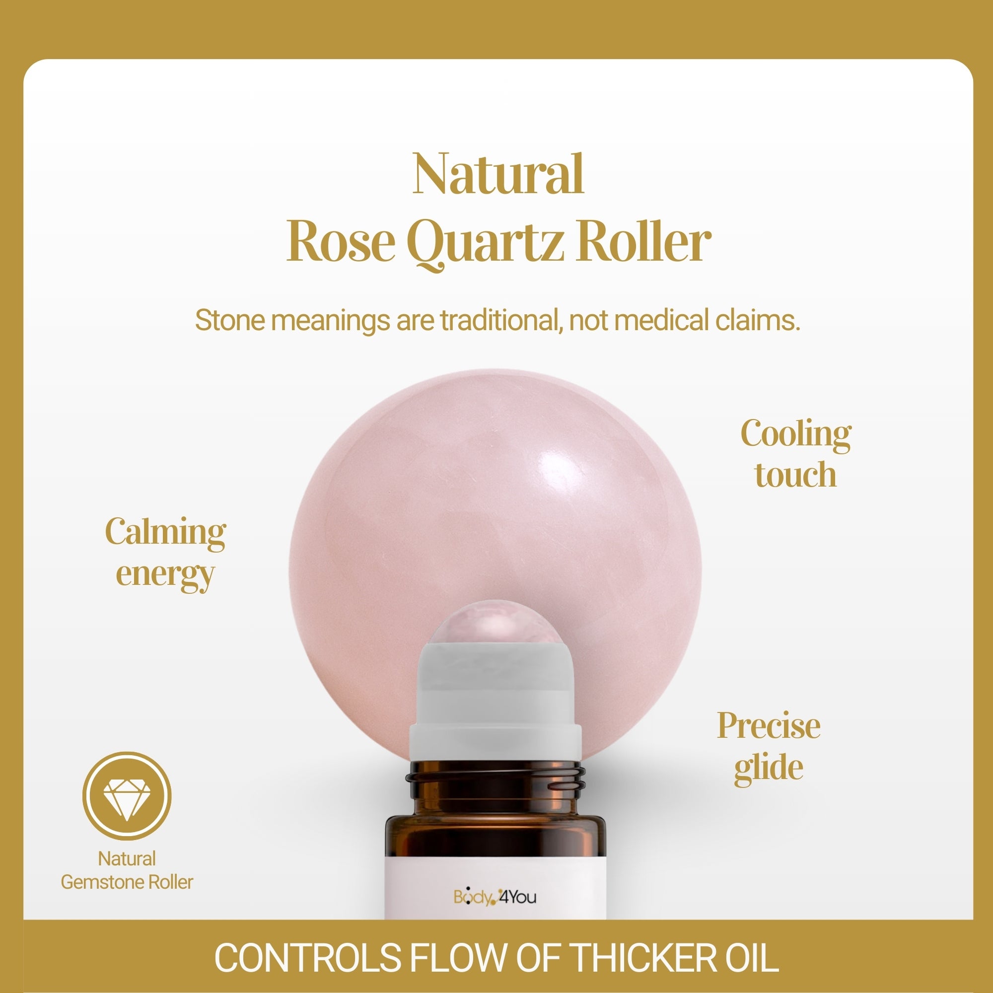 Organic Oil Roll On - 100% Pure Natural USDA