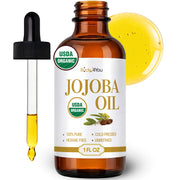 Organic Jojoba Oil - Pure 100% USDA Certified