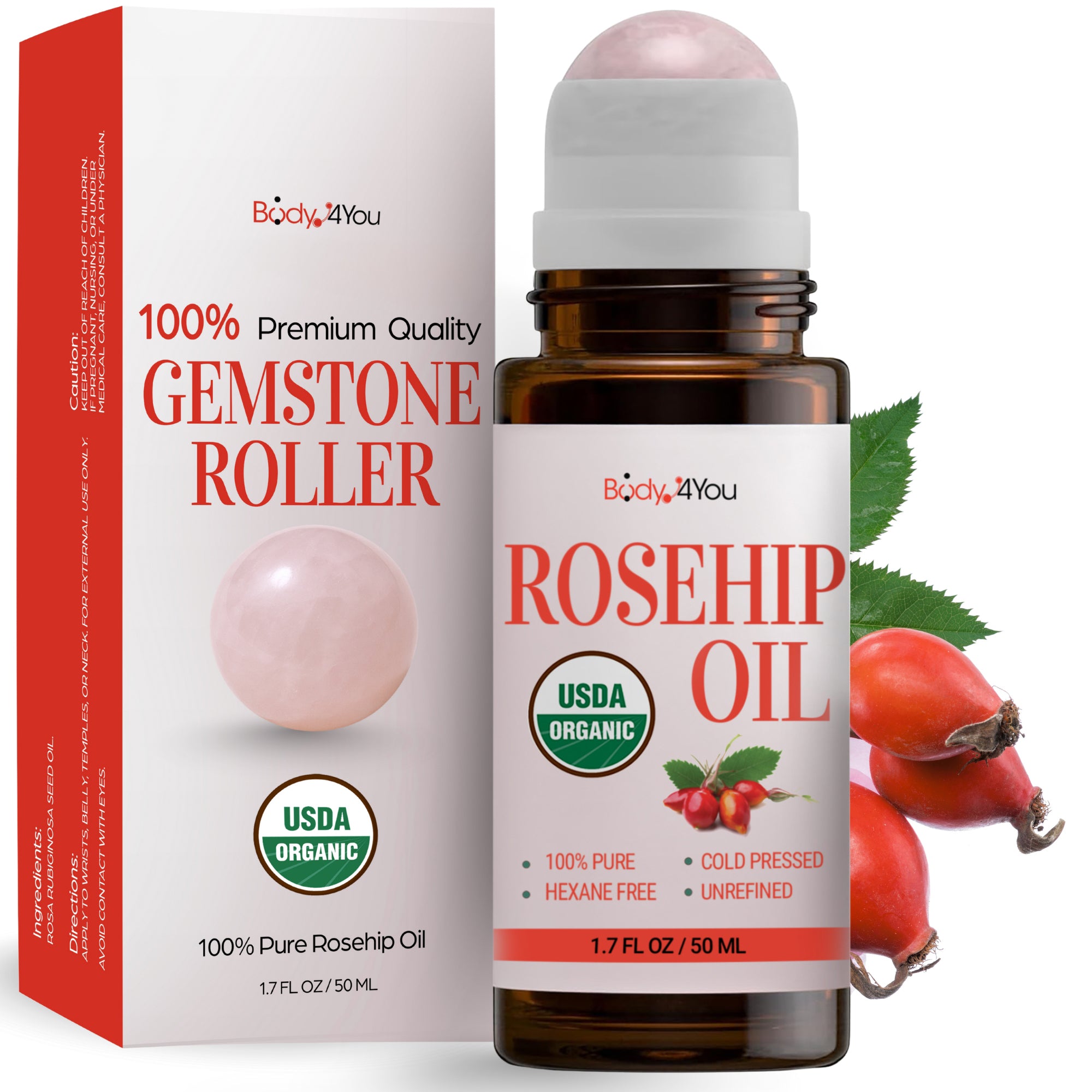 Organic Oil Roll On - 100% Pure Natural USDA