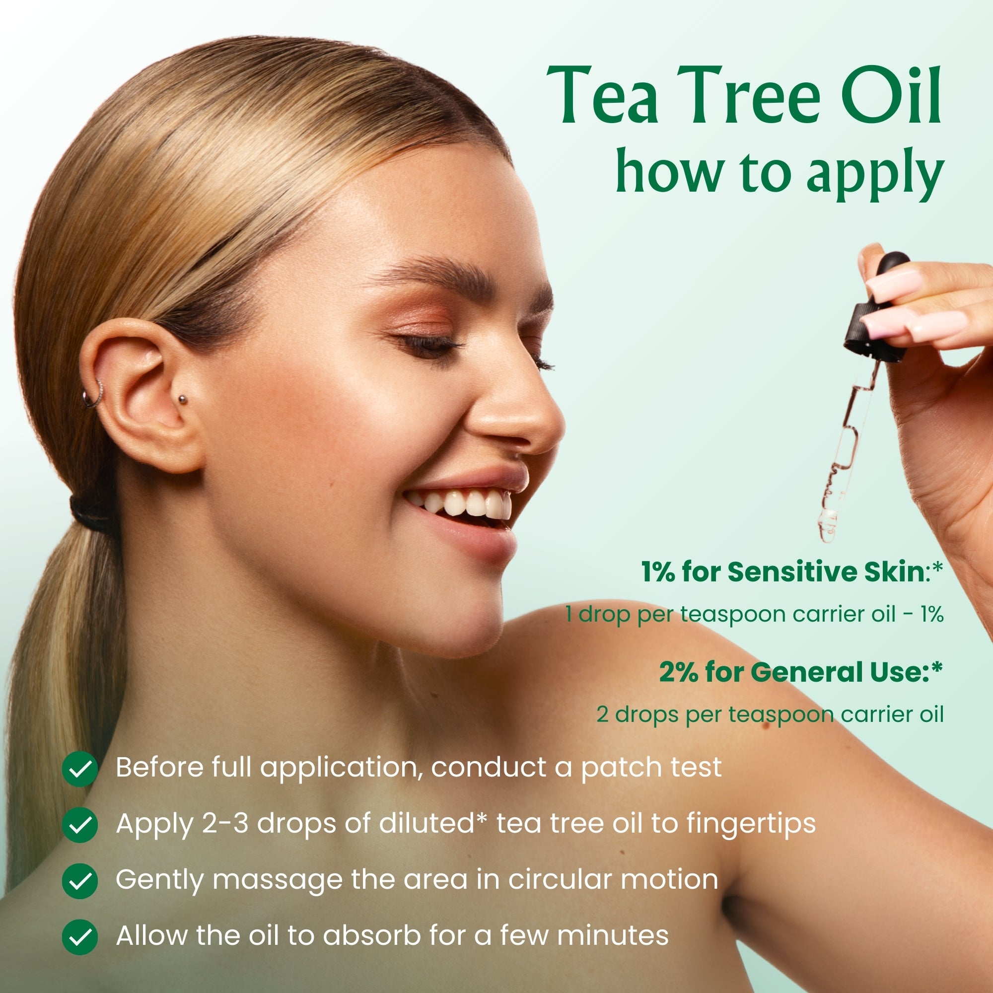 Organic Tea Tree Oil - Pure 100% USDA Certified