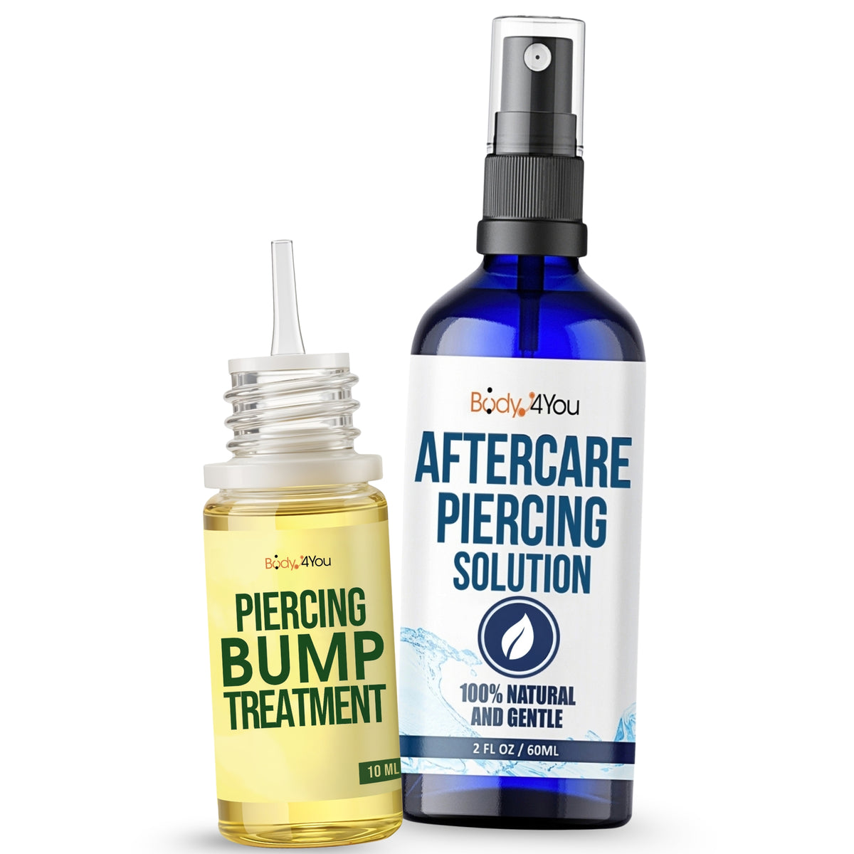 Piercing Aftercare Kit, Saline Spray + Bump Oil