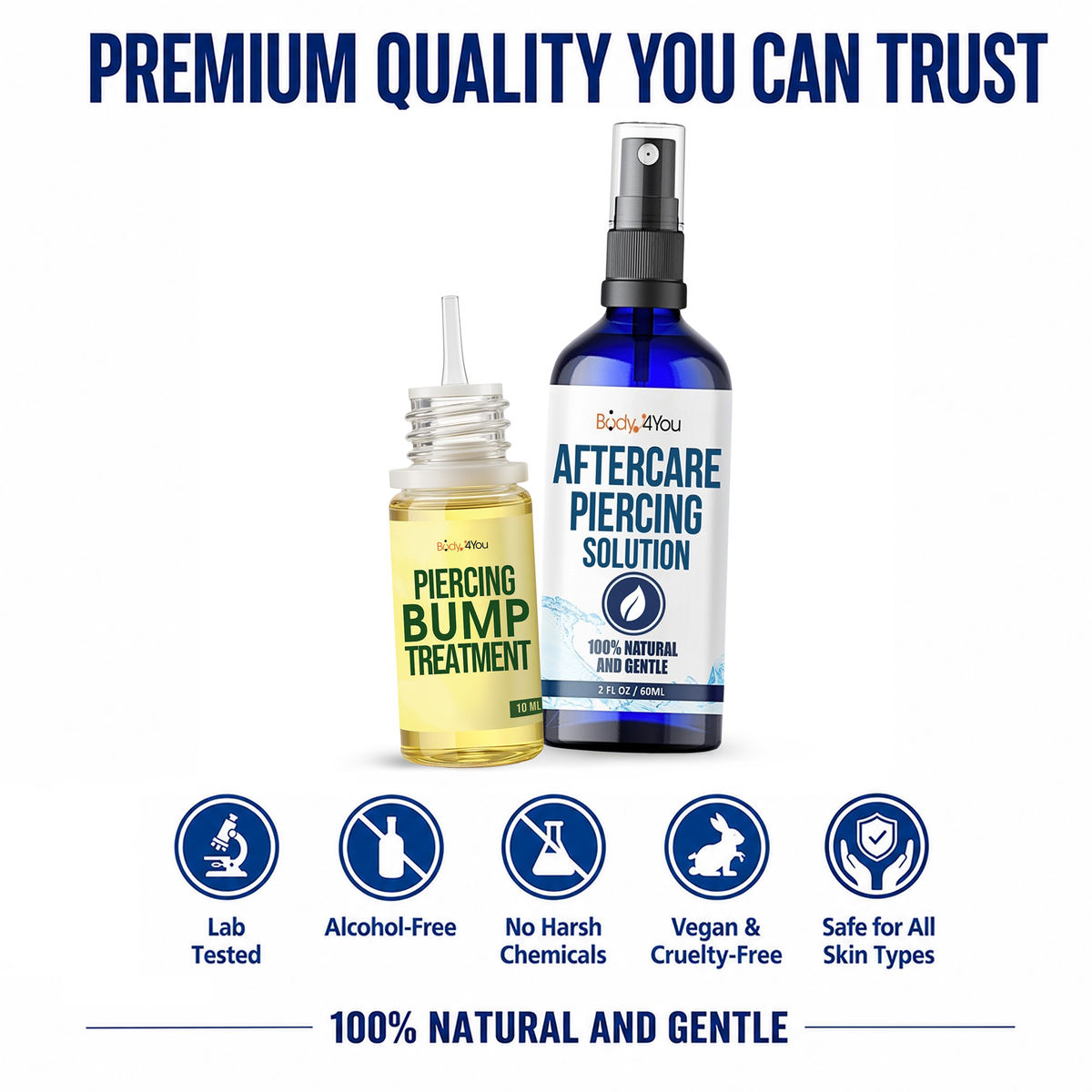 Piercing Aftercare Kit, Saline Spray + Bump Oil image 8