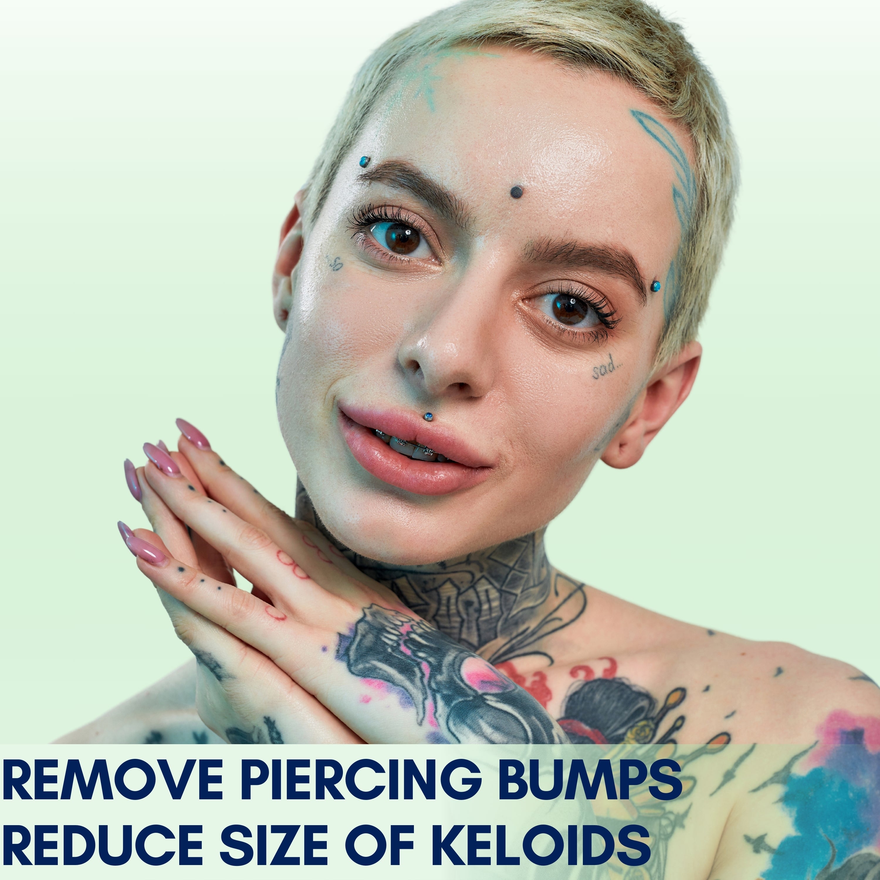 Piercing Aftercare Kit, Saline Drops + Bump Oil