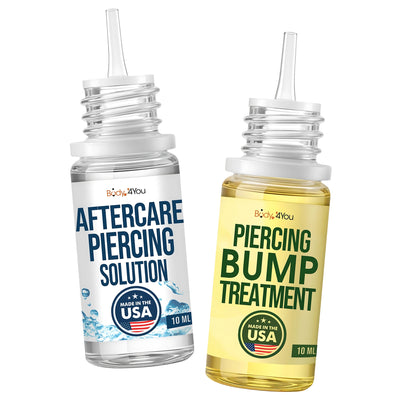 [Creator Gift] Piercing Aftercare Kit, Saline Drops + Bump Oil