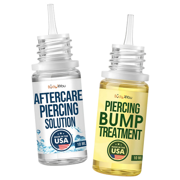 [Creator Gift] Piercing Aftercare Kit, Saline Drops + Bump Oil