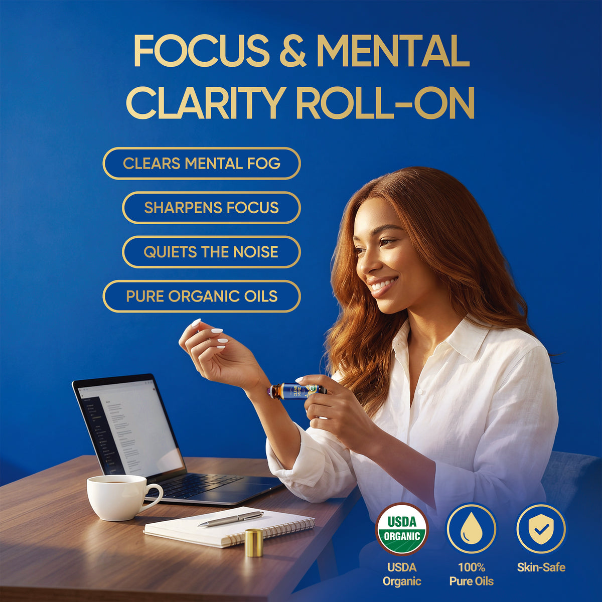BodyJ4You Focus Wellness Essential Oil Blend product image 1