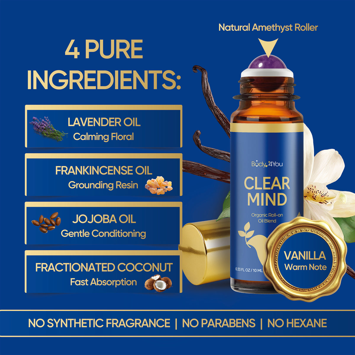BodyJ4You Focus Wellness Essential Oil Blend product image 2