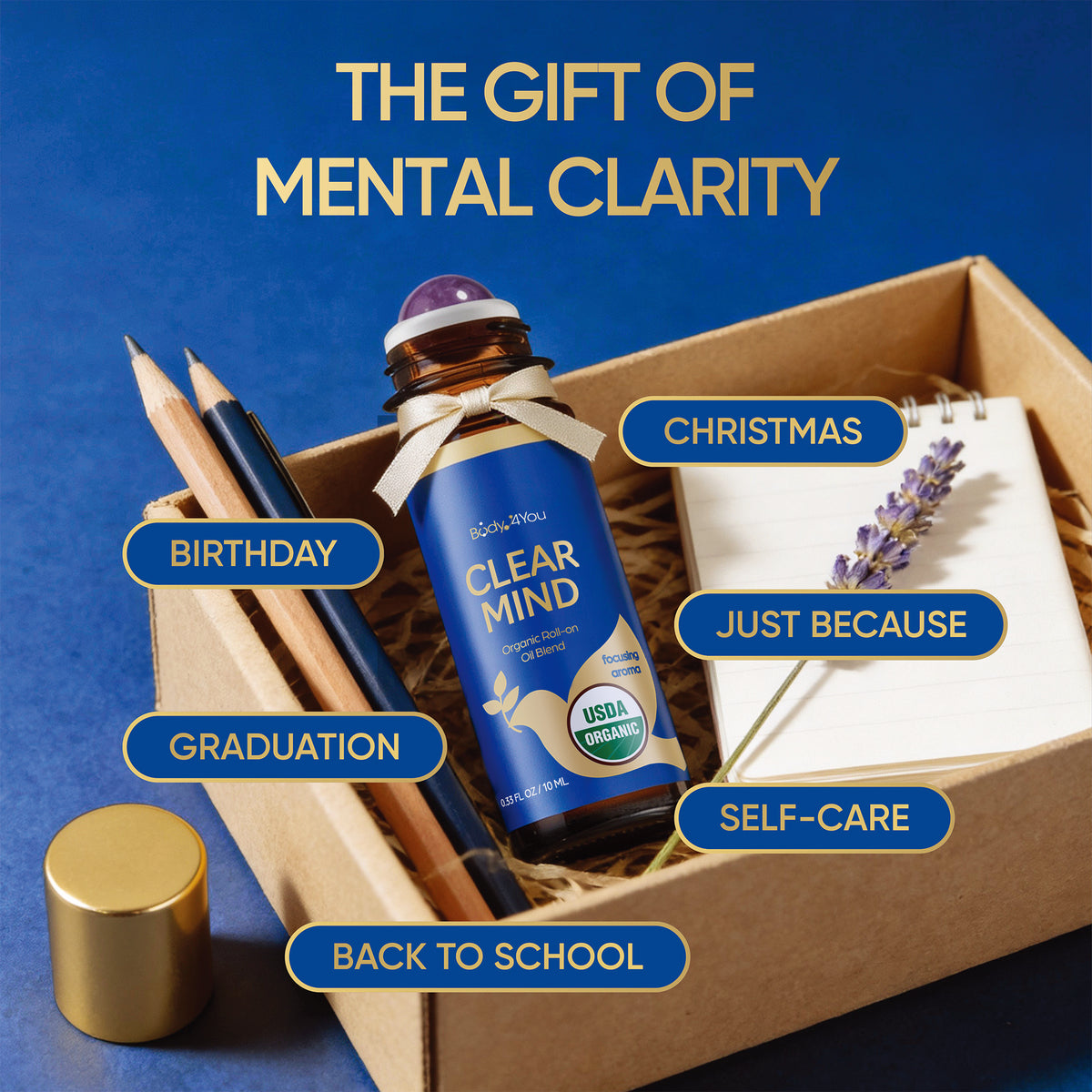 BodyJ4You Focus Wellness Essential Oil Blend product image 6