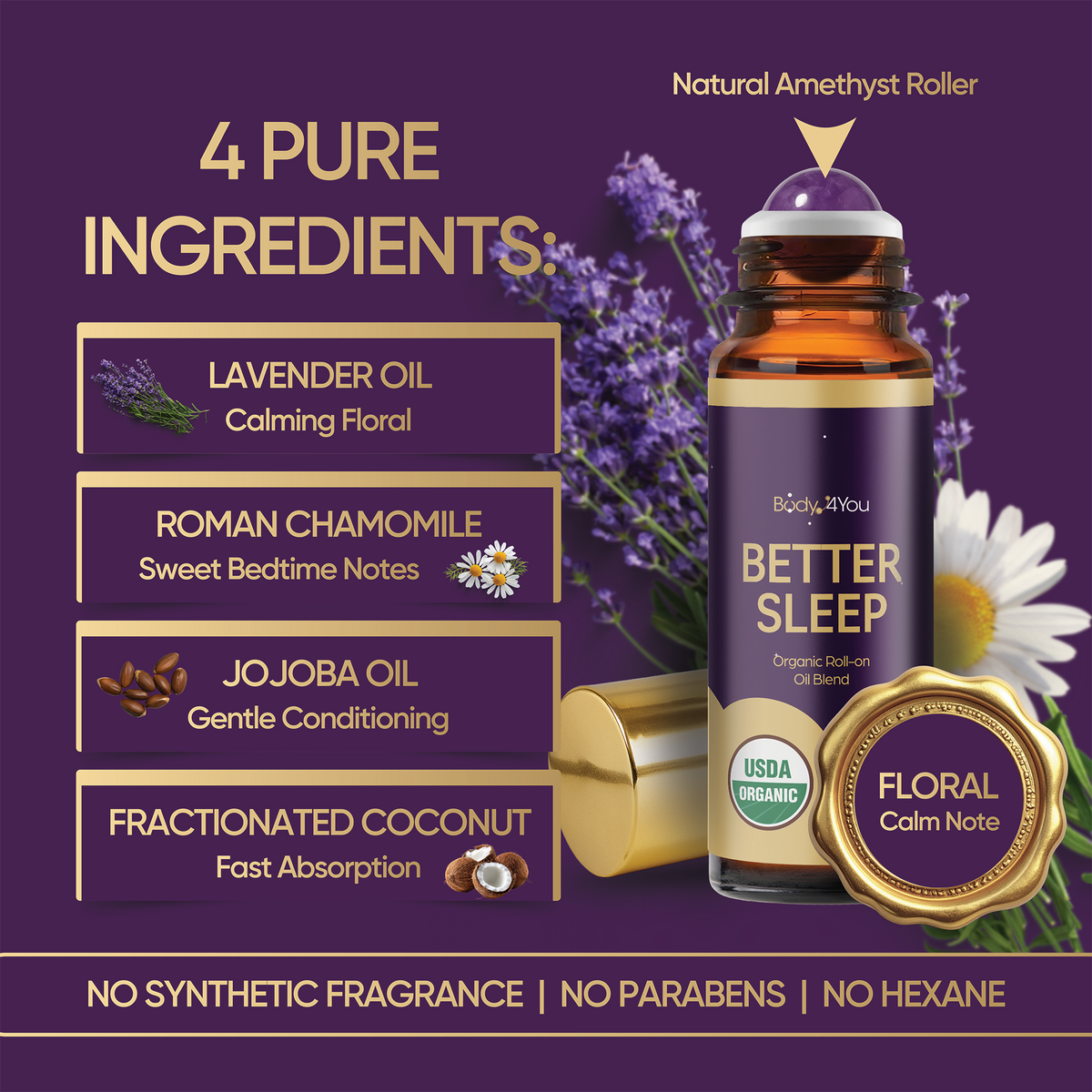 BodyJ4You Sleep Wellness Essential Oil Blend product image 2