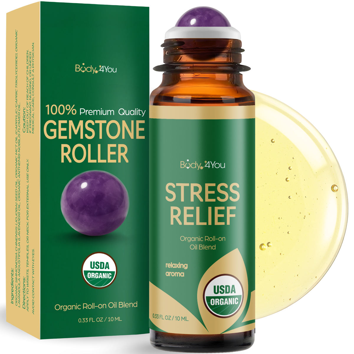 BodyJ4You Stress Wellness Essential Oil Blend