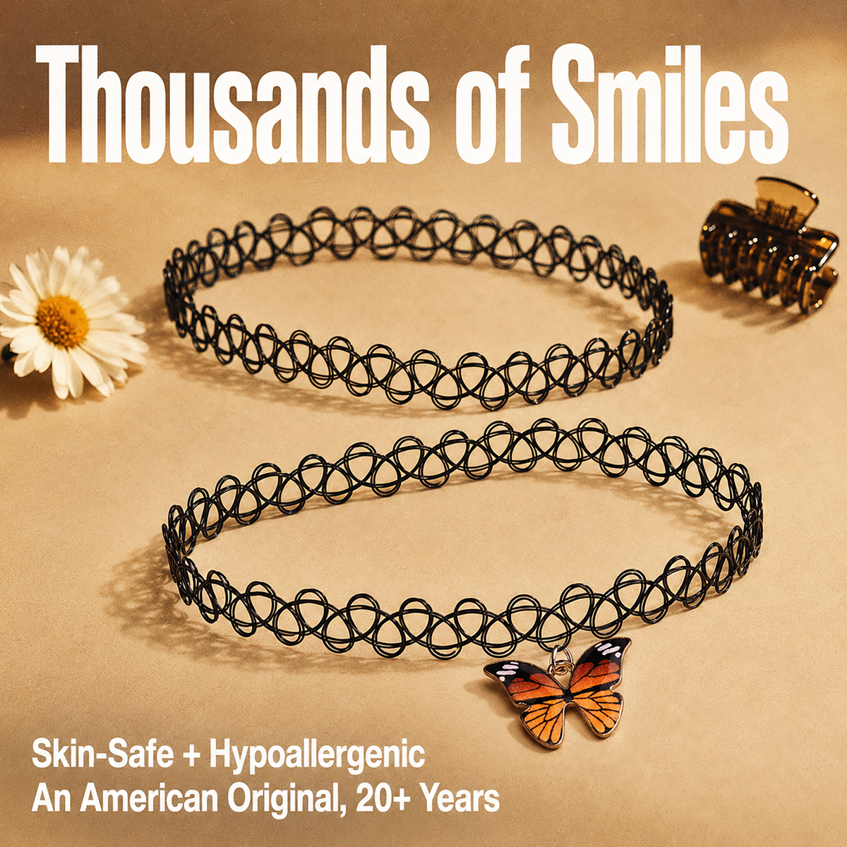 BodyJ4You 2PC Tattoo Choker Necklace Set PT07