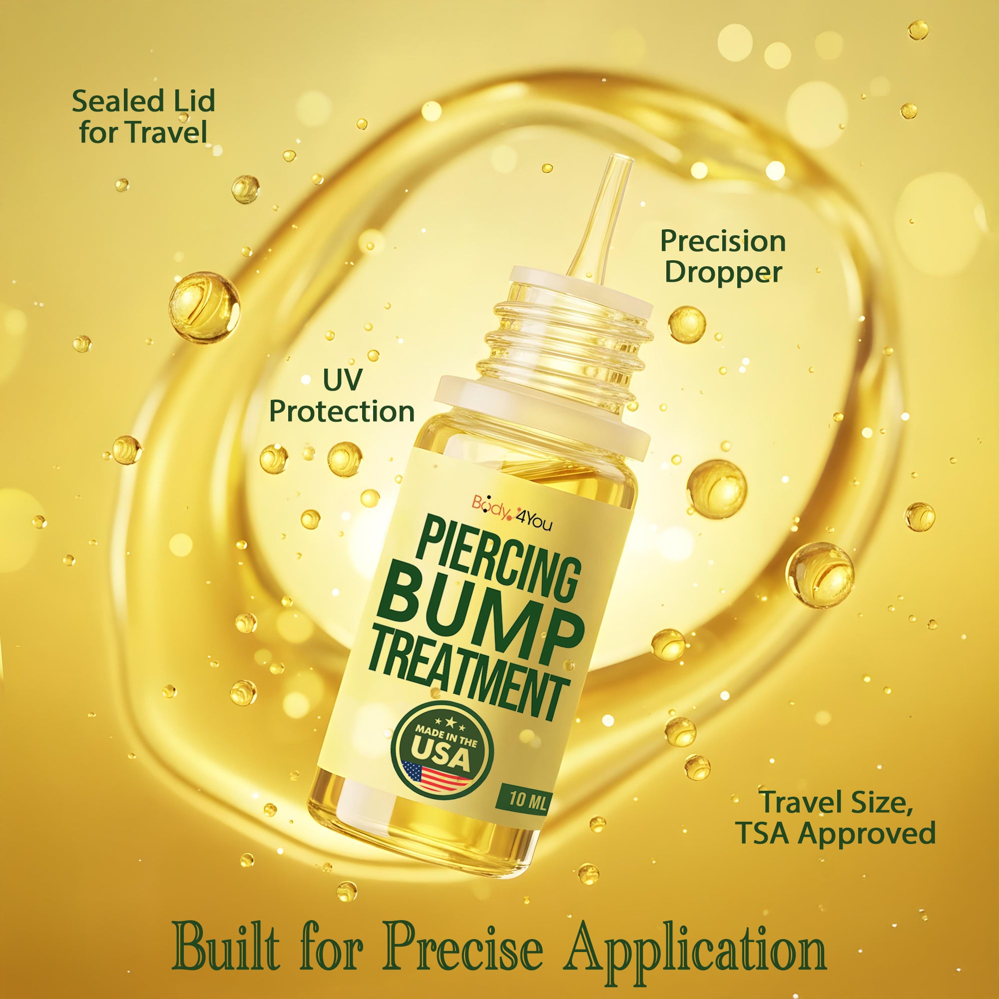 Piercing Bump Care Oil - 0.33 Fl Oz