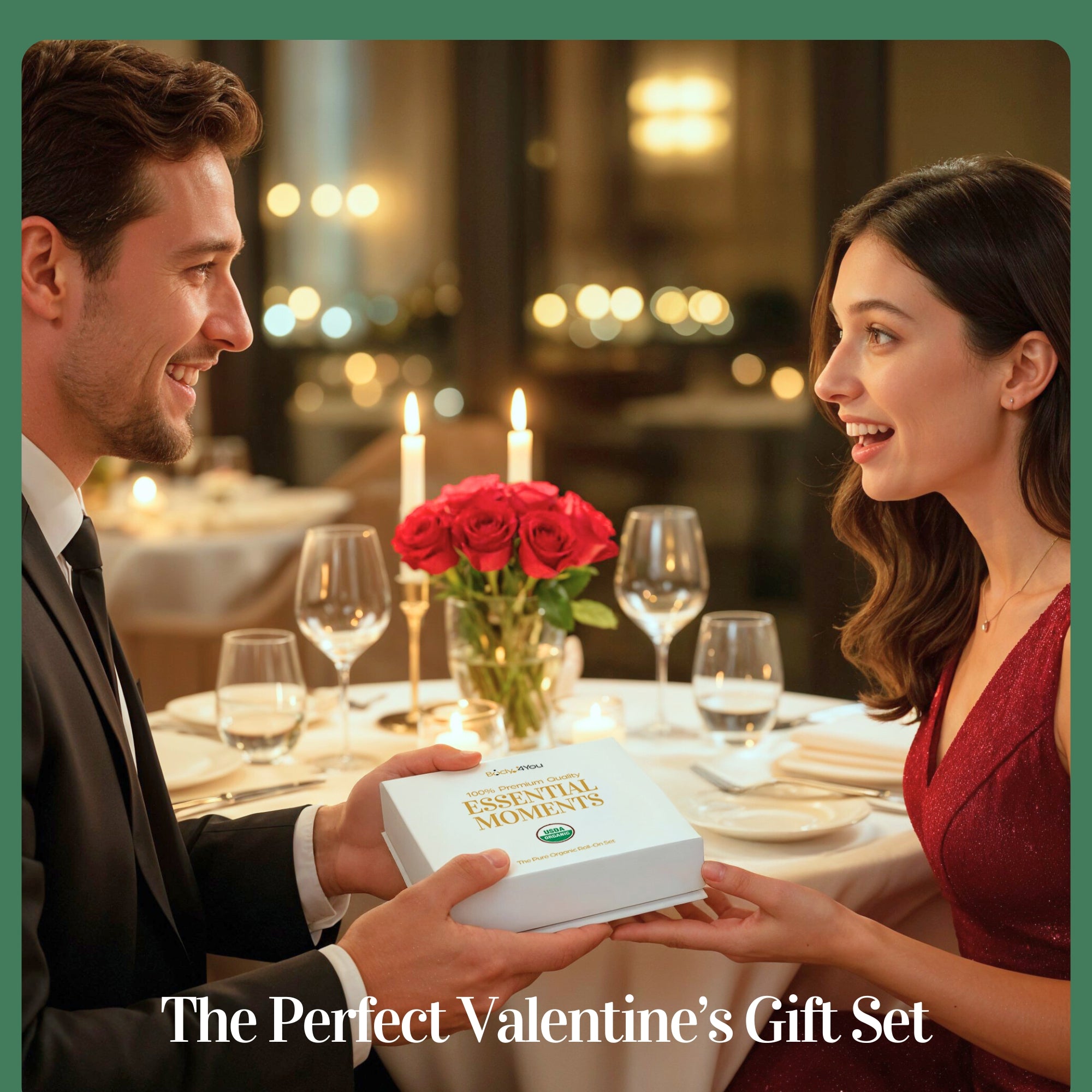 3PC Essential Oils Gift Set - Pure 100% USDA Organic