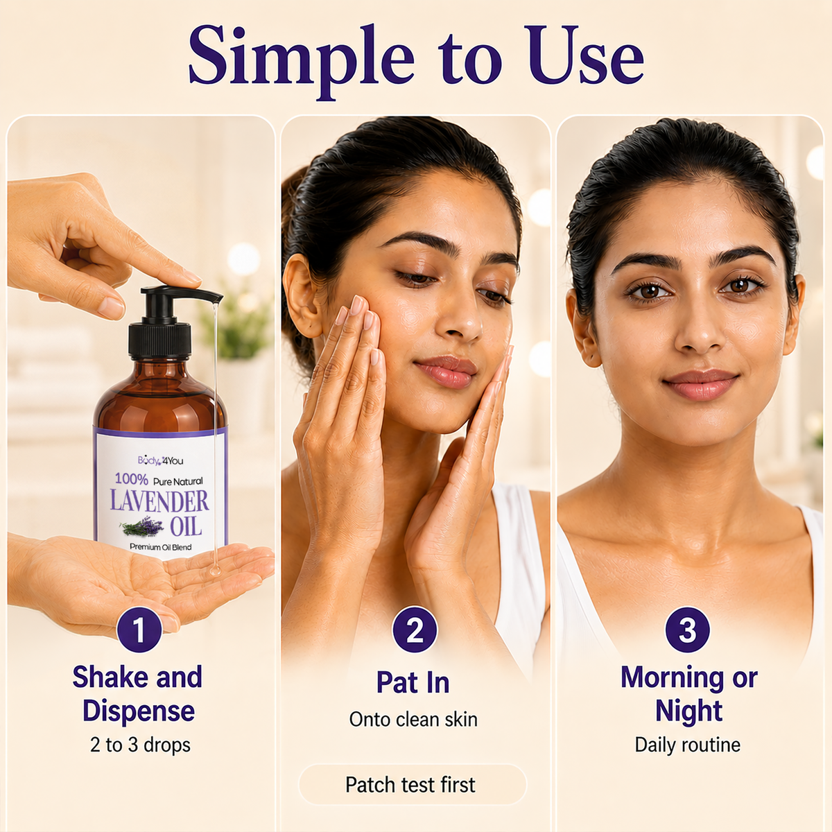 BodyJ4You Lavender Oil Pre-Diluted with MCT 16 Fl Oz product image 3