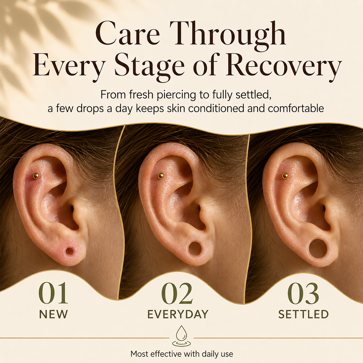 BodyJ4You Organic Jojoba Oil Piercing Aftercare image 4
