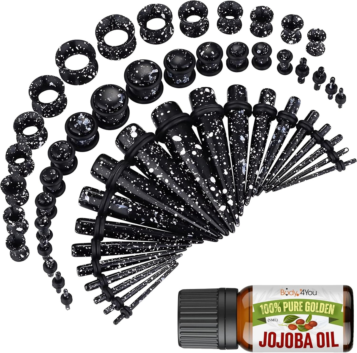 54PC Ear Stretching Kit (14G-12 mm) + Jojoba Oil GK0907.MAIN.jpg