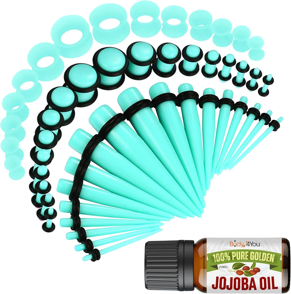 54PC Ear Stretching Kit (14G-12 mm) + Jojoba Oil GK0752.MAIN.jpg