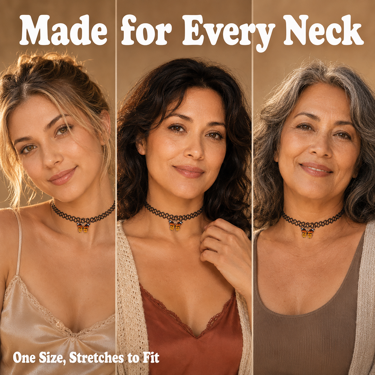 BodyJ4You 2PC Tattoo Choker Necklace Set - Pendant Styles image 11