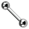 Straight Barbell Stainless Steel 00G-18G Nipple Ear Lobe Genital Body Piercing Jewelry