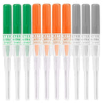 10PC Cannula Piercing Needles Surgical Steel 14G 16G 18G Ear Nose Belly Nipple Eyebrow - BodyJ4you