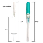 10PC Cannula Piercing Needles Surgical Steel 14G 16G 18G Ear Nose Belly Nipple Eyebrow - BodyJ4you