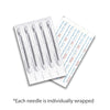 10PC Piercing Needles Hollow Surgical Steel 10G 12G 13G 14G 16G 18G 20G Ear Nose Belly - BodyJ4you