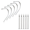 10PC Piercing Needles Hollow Surgical Steel 10G 12G 13G 14G 16G 18G 20G Ear Nose Belly - BodyJ4you