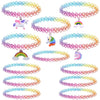 12PC Choker Necklace Set Colorful Flowers Stretch Elastic - BodyJ4you
