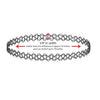 12PC Choker Necklace Set Henna Tattoo Stretch Elastic Jewelry - BodyJ4you