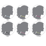 12PC Choker Necklace Set Henna Tattoo Stretch Elastic Jewelry - BodyJ4you